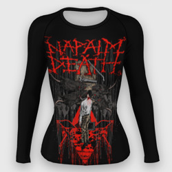 Женский рашгард 3D Napalm death