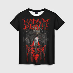 Женская футболка 3D Napalm death