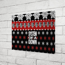 Холст прямоугольный Праздничный System of a Down - фото 2