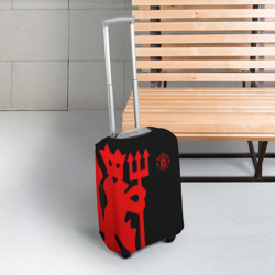 Чехол для чемодана 3D МАНЧЕСТЕР ЮНАЙТЕД | FCMU | MANCHESTER UNITED - фото 2