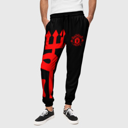 Манчестер Юнайтед FCMU Manchester united – Мужские брюки 3D с принтом купить