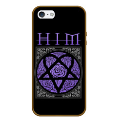 Чехол для iPhone 5/5S матовый HIM