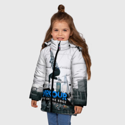 Зимняя куртка для девочек 3D parkour - фото 2