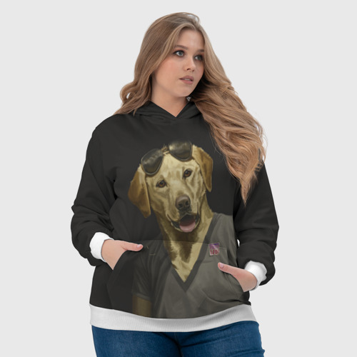 Женская толстовка 3D Mr Peanutbutter, цвет 3D печать - фото 6