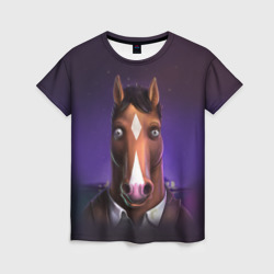 Женская футболка 3D BoJack