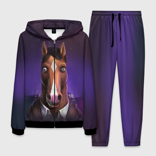 Мужской костюм 3D BoJack, цвет черный