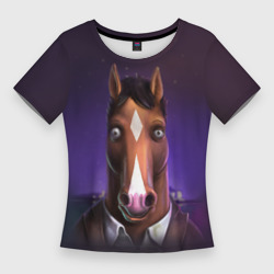 Женская футболка 3D Slim BoJack