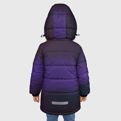 Зимняя куртка для девочек 3D BoJack, цвет светло-серый - фото 4