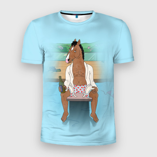 Мужская футболка 3D Slim BoJack, цвет 3D печать