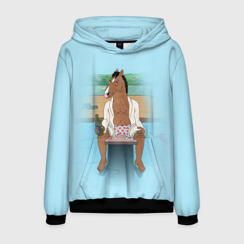 Мужская толстовка 3D BoJack, цвет черный