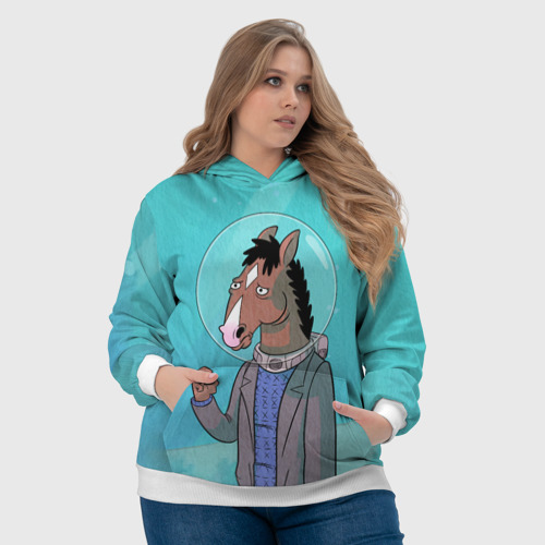 Женская толстовка 3D BoJack, цвет 3D печать - фото 6