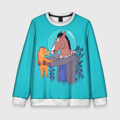 Детский свитшот 3D BoJack, цвет 3D печать