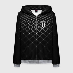 Мужская толстовка 3D на молнии Juventus 2018 Line