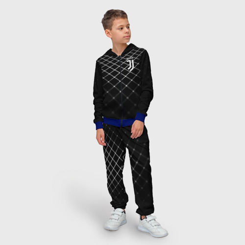 Детский 3D костюм с принтом Juventus 2018 Line, фото на моделе #1