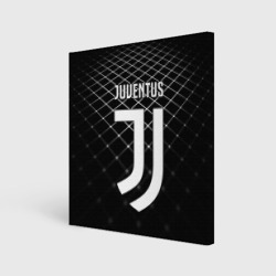 Холст квадратный Juventus stripes style