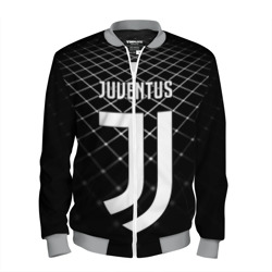 Мужской бомбер 3D Juventus stripes style