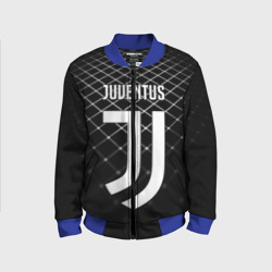 Детский бомбер 3D Juventus stripes style