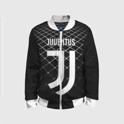 Детский бомбер 3D Juventus stripes style