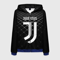 Мужская толстовка 3D на молнии Juventus stripes style