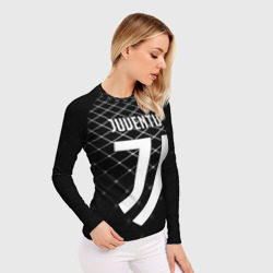 Женский рашгард 3D Juventus stripes style - фото 2