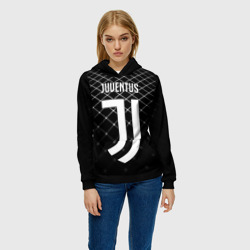 Женская толстовка 3D Juventus stripes style - фото 2