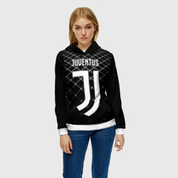 Женская толстовка 3D Juventus stripes style - фото 2