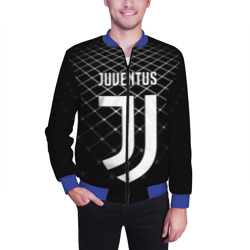 Мужской бомбер 3D Juventus stripes style - фото 2