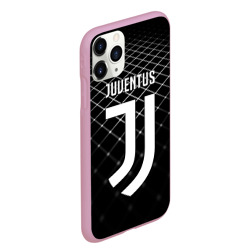 Чехол для iPhone 11 Pro Max матовый Juventus stripes style - фото 2