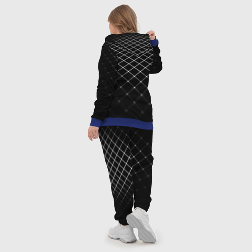 Женский костюм 3D Juventus stripes style, цвет синий - фото 6