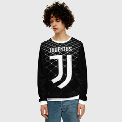 Мужской свитшот 3D Juventus stripes style - фото 2