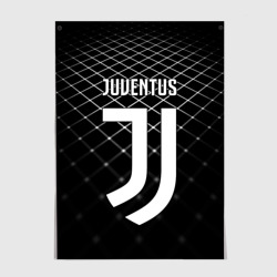 Постер Juventus stripes style