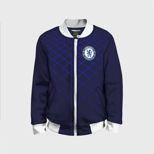 Детский бомбер 3D Chelsea 2018 Uniform, цвет белый