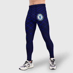 Мужские тайтсы 3D Chelsea 2018 Uniform - фото 2