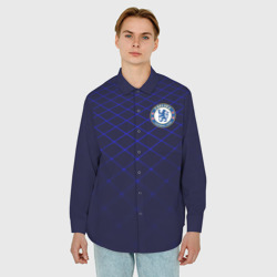 Мужская рубашка oversize 3D Chelsea 2018 Uniform - фото 2