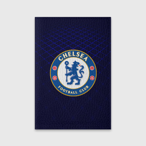 Обложка для паспорта матовая кожа Chelsea 2018 Uniform, цвет черный