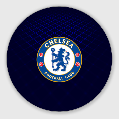 Коврик для мышки круглый Chelsea 2018 Uniform Фото 01 Коврик для мышки круглый Chelsea 2018 Uniform Фото 01