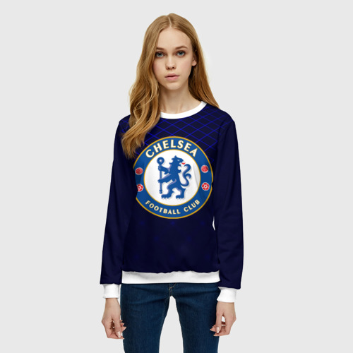 Женский свитшот 3D Chelsea 2018 Uniform - фото 3