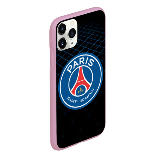 Чехол для iPhone 11 Pro Max матовый PSG 2018 Line, цвет розовый - фото 3