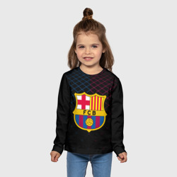 Детский лонгслив 3D FC Barcelona Barca ФК Барселона - фото 2