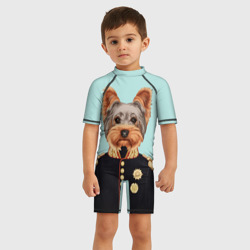 Детский купальный костюм 3D Йоркширский терьер в форме - фото 2