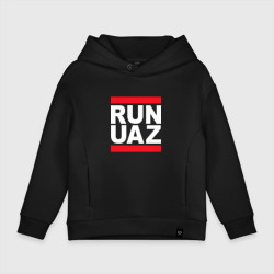 Детское худи Oversize хлопок Run UAZ