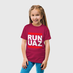 Детская футболка хлопок Run UAZ - фото 2