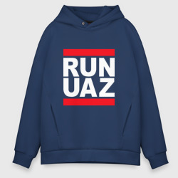 Мужское худи Oversize хлопок Run UAZ