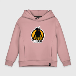 Детское худи Oversize хлопок PUBG Top 1