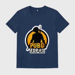 Мужская футболка хлопок PUBG Top 1