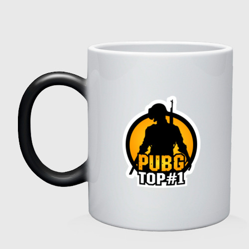 Кружка хамелеон PUBG Top 1 Фото 01 Кружка хамелеон PUBG Top 1 Фото 01