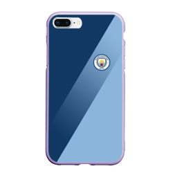 Чехол для iPhone 7Plus/8 Plus матовый Манчестер сити Manchester city