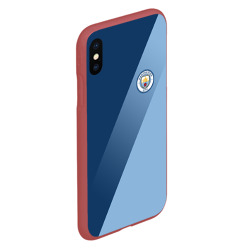 Чехол для iPhone XS Max матовый Манчестер сити Manchester city - фото 2