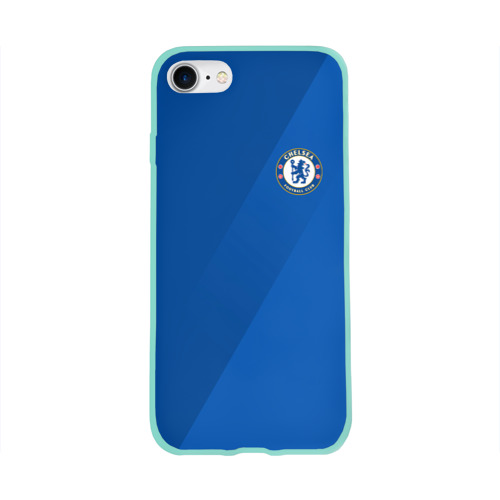 Чехол для Apple iPhone 8 силиконовый глянцевый Chelsea 2018 Элитная форма Фото 01 Чехол для Apple iPhone 8 силиконовый глянцевый Chelsea 2018 Элитная форма Фото 01