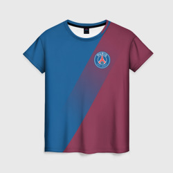 Женская футболка 3D PSG элитная униформа ПСЖ